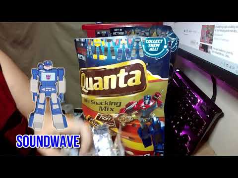 Get in action with Transformers collectibles at Tiffany chocolate Quanta and Break   Unpacking