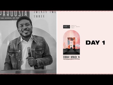 Parousia 2023 Day 1 | Terraformation | Pastor David Edwards