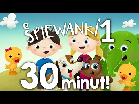 Piosenki dla dzieci 30 min – Panie Janie, Kundel Bury, Jedzie pociąg, Pieski i inne – Śpiewanki.tv