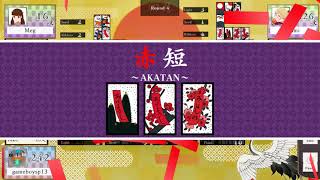 Playing Hana Awase (Koi-Koi Japan)