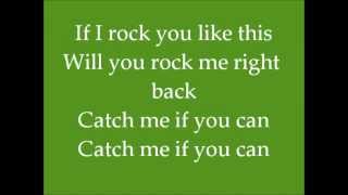 Danny Saucedo - Catch Me If You Can Lyrics On Screen