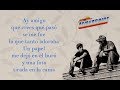 Ay amigos - Los Temerarios (Letra)