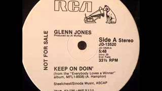 Glenn Jones Featuring Genobia Jeter "Keep On Doin'" (12" Version)