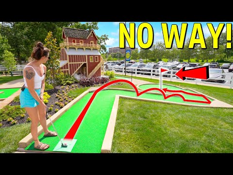 This Mini Golf Course is Much More Difficult Than We Expected...