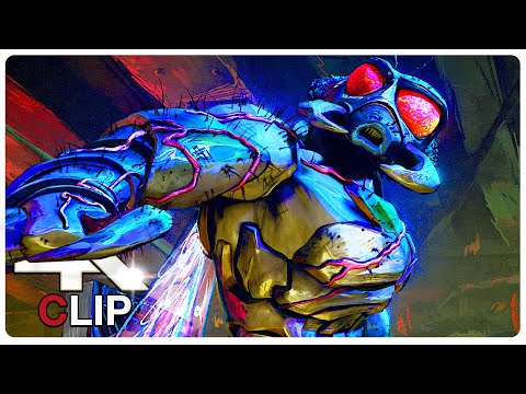 Ninja Turtles Meets Superfly | TEENAGE MUTANT NINJA TURTLES MUTANT MAYHEM (NEW 2023) Movie CLIP 4K