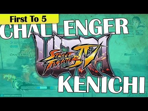 [ First To 5 ] Challenger087 (Ryu) vs Kenichi007 (Akuma)  USF4 @Steam (720p/60fps)
