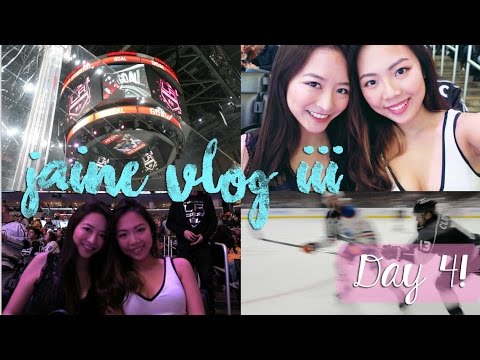 Jaine Vlog III△Day 4 Sephora, Michaels, ICE HOCKEY!🏒❄️ | ItsJessicaW