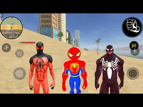 Amazing Spider-StickMan Rope Hero 2 New Update #9 😍🕸️- Süper Kahraman Çöp Adam - Android Gameplay