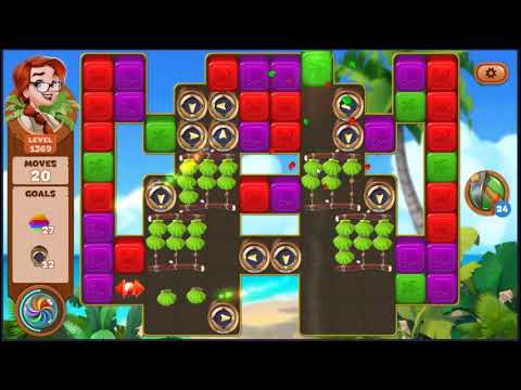 Lost Island Blast Adventure Level 1369 - NO BOOSTERS 🏝️ | SKILLGAMING ✔️