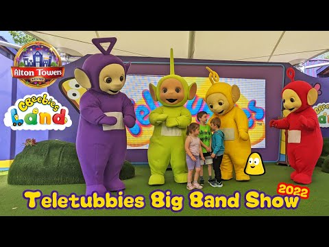Teletubbies Big Band Live Show at CBeebies Land Alton Towers (May 2022) [4K]