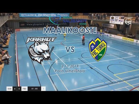 2.11.2019 - Maalikooste Karhut - FBC Turku 9-2
