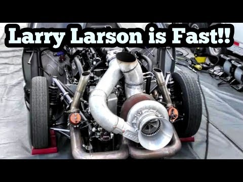 Larry Larson Single 157mm Turbo is fast! At Winter Meltdown No Prep