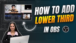 Free OBS lower thirds templates tutorial