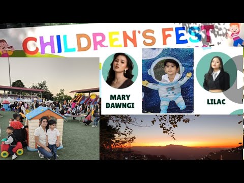 Enjoying Children's Fest 2025 Aizawl |Unlimited  Game  Zone Lammual | Happy Children's Day | Day- 1