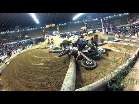 Some crashes of HEAT 3 Super Enduro World Championship in Brazil 2015