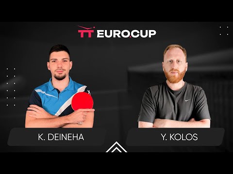 12:00 Kyrylo Deineha - Yurii Kolos 15.09.2024 TT Euro.Cup Ukraine Professional. TABLE 3