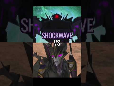 Shockwave vs Characters Transformers prime