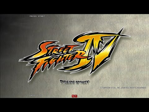 Street Fighter IV (Arcade) 【Longplay】