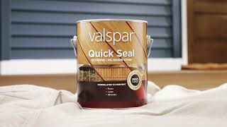  Valspar Quick Seal Exterior Oil-based Stain