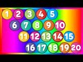 Count Down From 20 To 1 Counting For Kids 123 Baby Songs