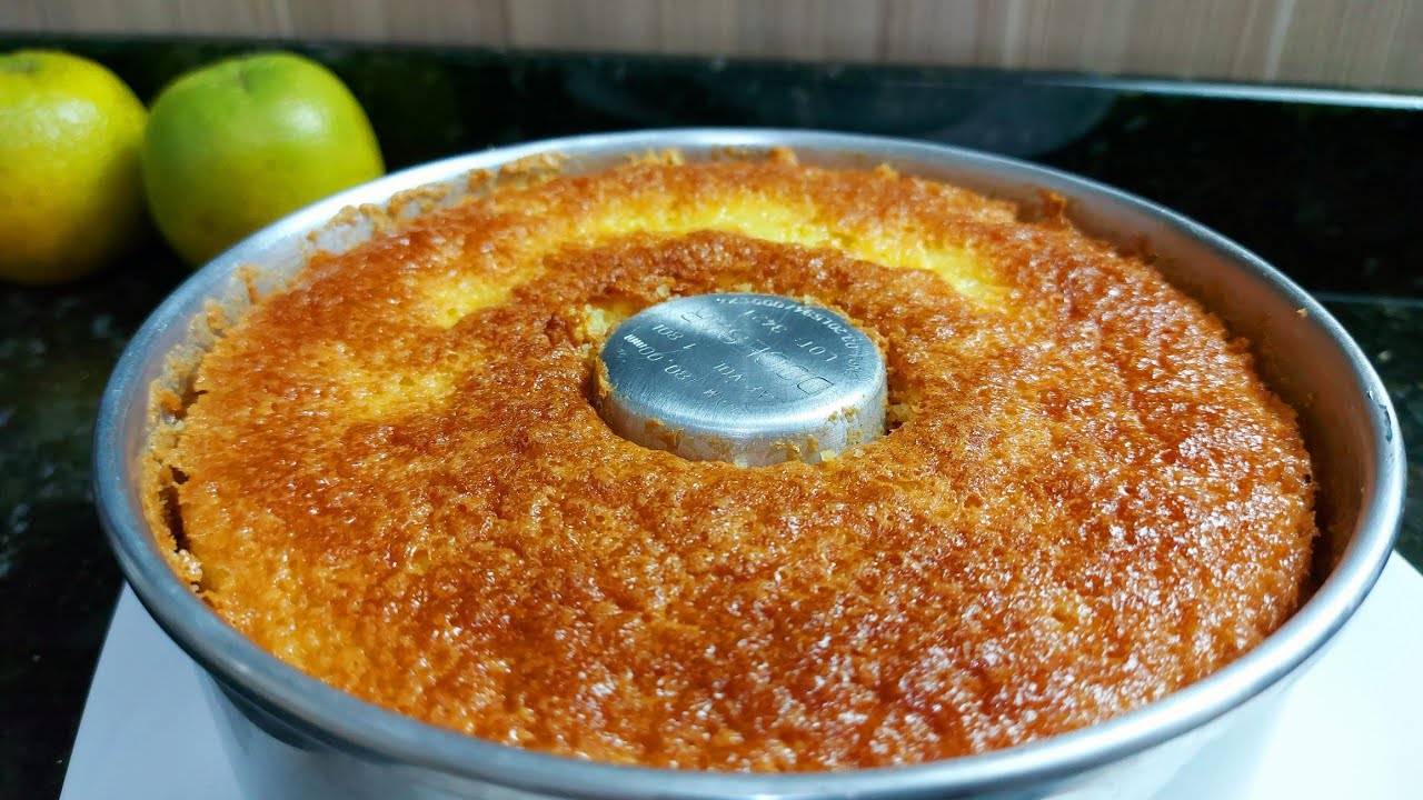 Só 2 OVOS 💥bolo de ARROZ e laranja /bolo sem farinha de trigo SEM GLÚTEN SEM LACTOSE