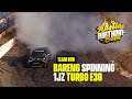 Bareng (Team BGB) spinning 1JZ Turbo BMW E30 at Mahem
