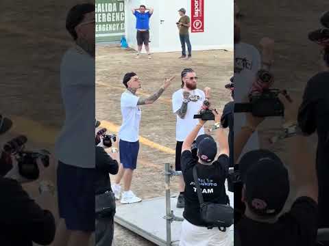 LUAR LA L VACILA A HADES Y SE ASUSTA 🔥 #luarlal #hades #concierto #directo #trap #tiradera #beats