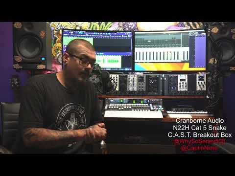Cranborne Audio N22H Headphone Amp & C.A.S.T. Breakout Box