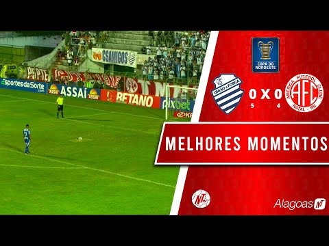 OLHA COMO FOI OS PÊNALTIS DE CSA (5) 0X0 (4) AMÉRICA RN NA PRÉ-COPA DO NORDESTE. CSA CLASSIFICADO