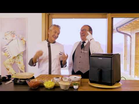 POLPETTE DI TONNO in friggitrice ad aria - Video Ricetta - Grigio Chef