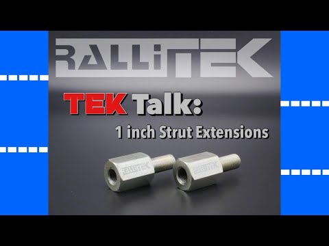 Tek Talk: Installing 1" Strut Extensions