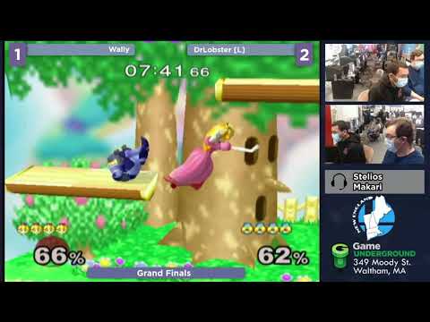 Mass Madness 33 SSBM - Wally (Peach) vs. DrLobster (Sheik) - Melee GF
