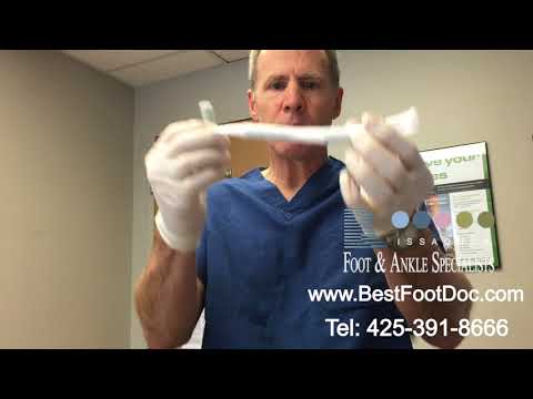 Crest Pad Treatment for Hammertoes