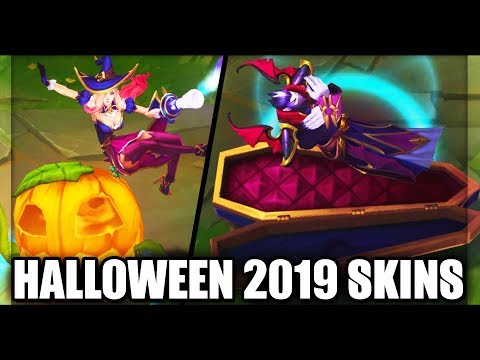 All New 2019 Halloween Skins Spotlight Bewitching Miss Fortune Count Kassadin Witchs Brew Blitzcrank