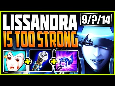 LISSANDRA IS TOO STRONG! HER PASSIVE CAN INSTANT KILL ALL! Top Lissandra vs Riven Season 9 Gameplay