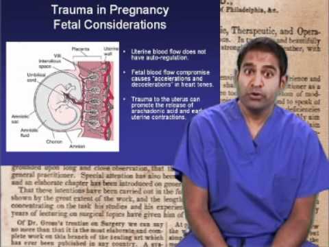 Trauma In Pregnancy