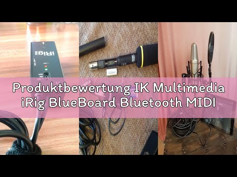 Produktbewertung IK Multimedia iRig BlueBoard Bluetooth MIDI Pedalboard Kontroller für Apple iPhone/