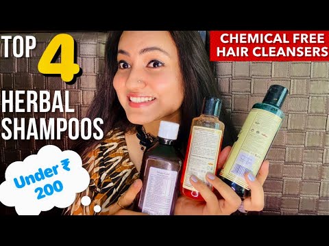 TOP 4 TOXIN FREE HERBAL SHAMPOO UNDER RS 200 | How To...