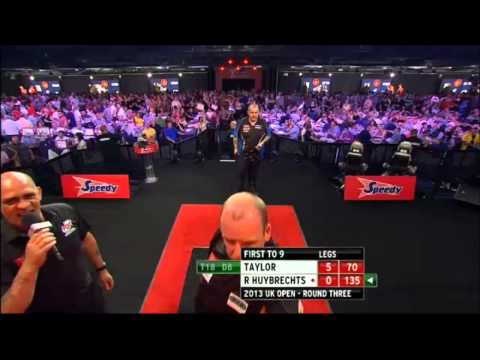 PDC Uk open 2013 - Third Round - Taylor vs R Huybrechts