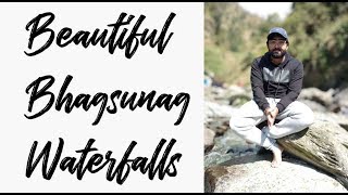 preview picture of video 'Bhagsunag Waterfalls and Shiva Cafe | Part 3 of my solo backpacking trip | Season 1 Episode 8'