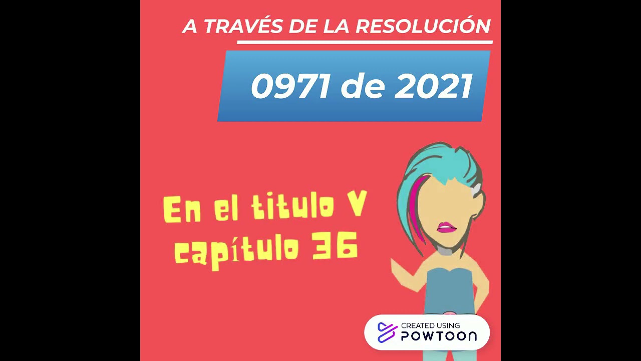 Resolución 0971 de 2021