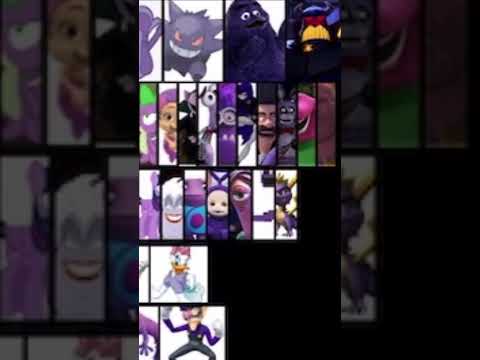 Characters That Are Purple Tier List