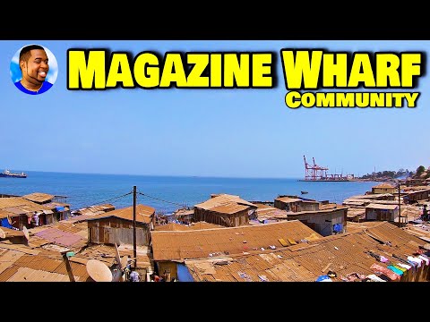 Welcome To MAGAZINE WHARF COMMUNITY - Freetown 🇸🇱 Vlog - Explore With Triple-A
