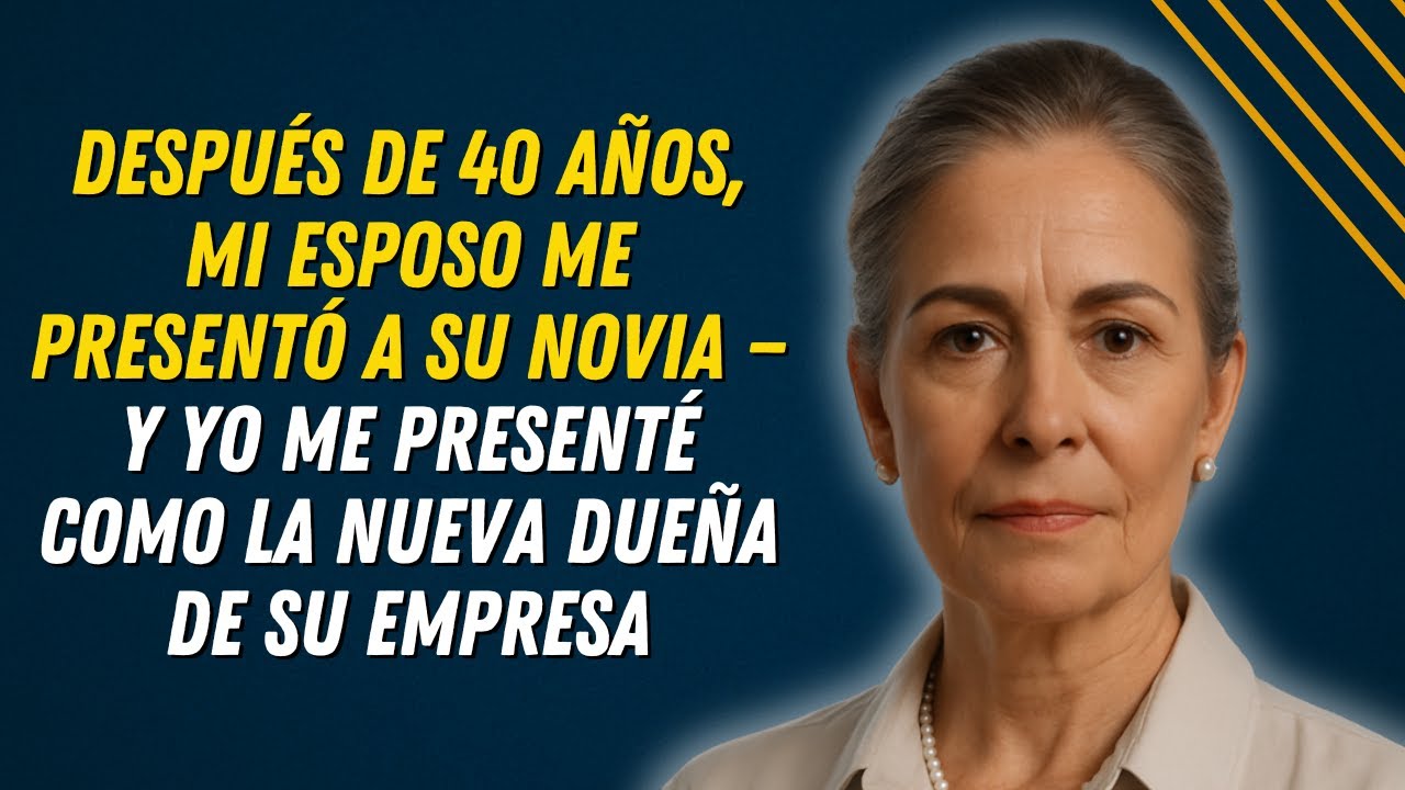 Después de 40 años, mi esposo me presentó a su novia — y yo me presenté como la nueva dueña de su...