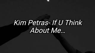 Kim Petras- If U Think About Me...(sub español)