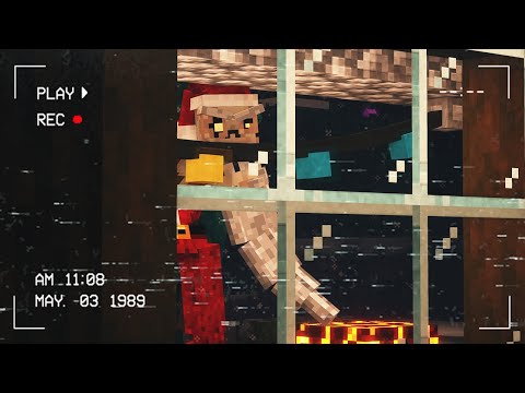 Surviving the Christmas Dweller in Hardcore Minecraft