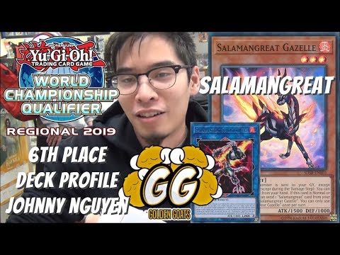 Yugioh 5/25/2019 Lenexa, KS Regional 6th Place Deck Profile - Salamangreat - Johnny Nguyen