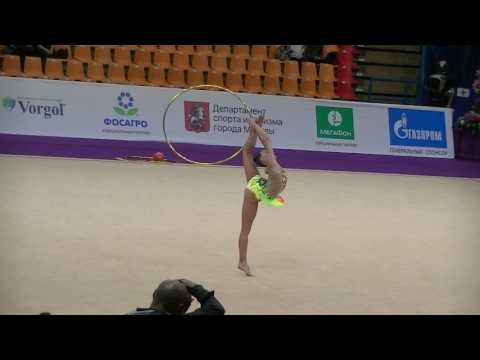 Liana Semenova (RUS)  hoop  Grand Prix Moscow 2017