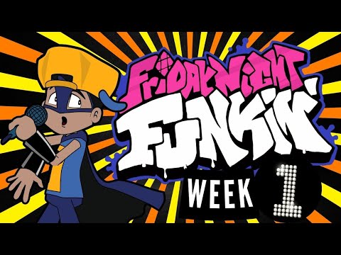 Friday Night Funkin | Capitão Prego: Desenho Animado de Super Herói em Português