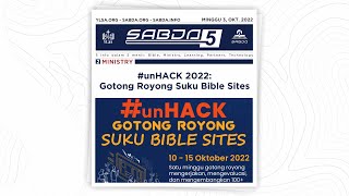 #unHACK 2022: Gotong Royong Suku Bible Sites